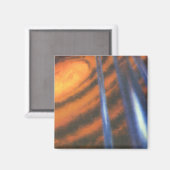 Klassieke sciencefiction, Sci-Fi Rode Galaxy Werve Magneet (Voorkant / Achterkant)