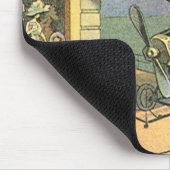 Klassieke Sciencefiction Stoomstijl Convertible Au Muismat (Hoek)