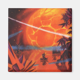 Klassieke sciencefiction, vurige sciencefictionpla magneet