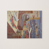 Klassieke sciencefictionstad, Victoriaanse stoomaa Legpuzzel (Horizontaal)