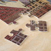 Klassieke sciencefictionstad, Victoriaanse stoomaa Legpuzzel (Zijkant)