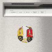 Klassieke scooter magneet (Insitu (Vaatwasser))
