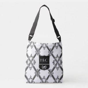 Klassieke Scottie Monogram personaliseren Crossbody Tas