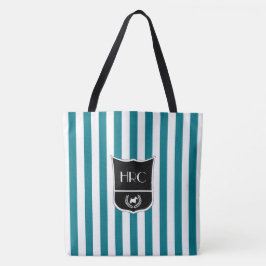 Klassieke Scottie Monogram personaliseren Tote Bag