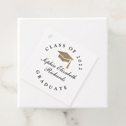 Klassieke Script-Afstuderen Bedankjes Labels (In situ)