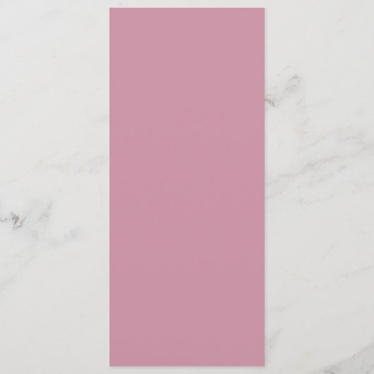 Klassieke Script Elegantie Huwelijksceremonie Programmakaart (Achterkant)