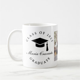 Klassieke script-gradatie met afbeelding koffiemok