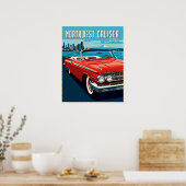 Klassieke Seattle-wegcruiser Poster (Keuken)