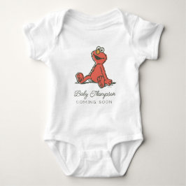 Klassieke Sesame Street - Elmo Nieuwe Baby Komt Er Romper