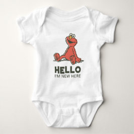 Klassieke Sesame Street - Elmo Nieuwe Baby Romper