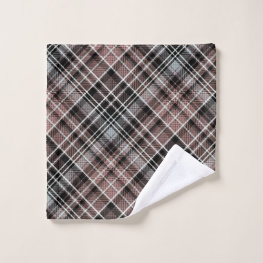 Klassieke set Tartan Napkins Bath Bad Handdoek (Wasdoekje)