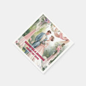 Klassieke Shabby Chic bruiloft Servet (Hoek)