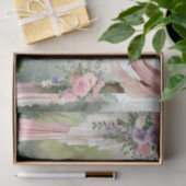 Klassieke Shabby Chic bruiloft Tissuepapier (Geschenk)