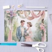 Klassieke Shabby Chic bruiloft Tissuepapier (Craft)