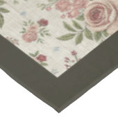 Klassieke Shabby Chic Tijdloze Eetervaring Tafelkleed (Gekanteld)