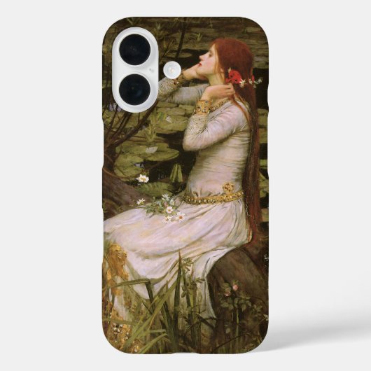 Klassieke Shakespeare Ophelia Waterlelie Kunstschi Case-Mate iPhone Case (Achterkant)