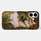 Klassieke Shakespeare Ophelia Waterlelie Kunstschi Case-Mate iPhone Case (Achterkant (horizontaal))