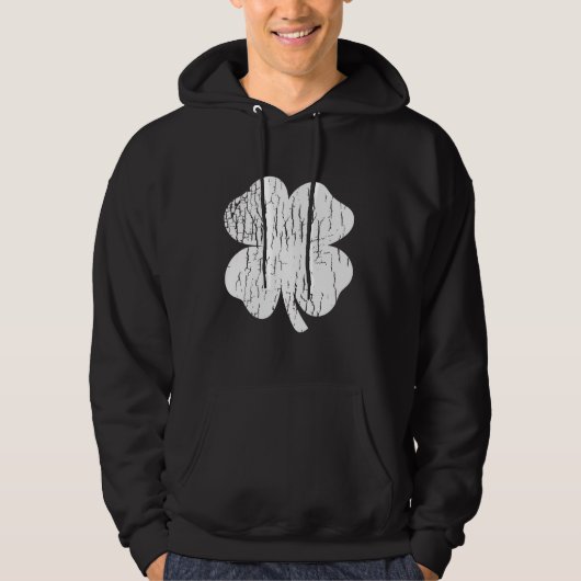 Klassieke Shamrock Hoodie (Voorkant)
