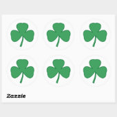 Klassieke Shamrock Stickers (Vel)