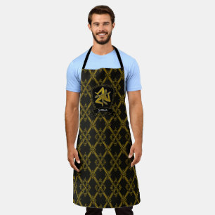 Klassieke Siciliaanse Trinacria personaliseren Schort