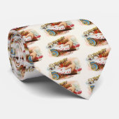 Klassieke sigarettenlabelkunst Straight Flush met  Stropdas (Opgerold)