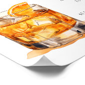 Klassieke Signature-drank Poster (Hoek)