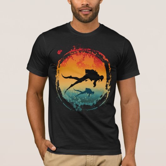 Klassieke Silhouette Duiker T-shirt (Voorkant)