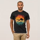 Klassieke Silhouette Duiker T-shirt (Voorkant volledig)