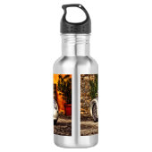 Klassieke Silver Sportauto Waterfles (Achterkant)