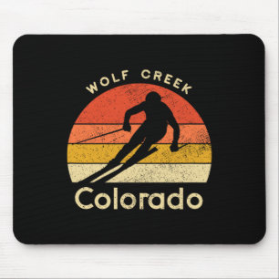 Klassieke Ski Wolf Creek Colorado Berg Muismat