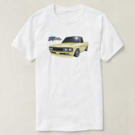 Klassieke Slammed Luv Truck in Geel T-shirt
