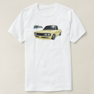 Klassieke Slammed Luv Truck in Geel T-shirt