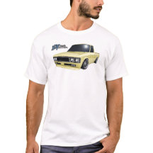 Klassieke Slammed Luv Truck in Geel