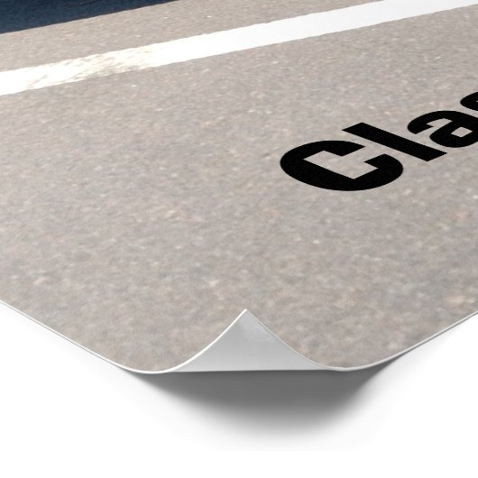 klassieke sliplader poster (Hoek)