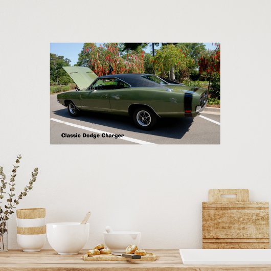 klassieke sliplader poster (Keuken)