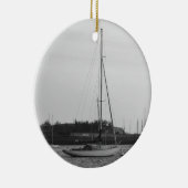 Klassieke sloep keramisch ornament (Rechts)