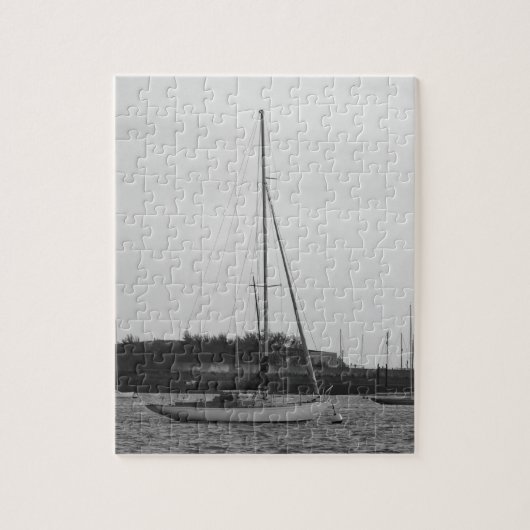 Klassieke sloep legpuzzel (Verticaal)
