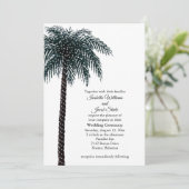 Klassieke slotlamppalm van de boom de Uitnodiging  (Staand voorkant)