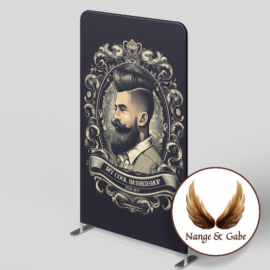 Klassieke sneden: kapperszaak Poster