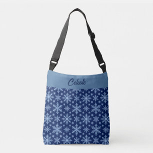 Klassieke Sneeuwvlokken Crossbody Tas