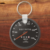Klassieke snelheidsmeter 911 (oude luchtgekoelde a sleutelhanger (Voorkant)