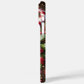 Klassieke snoepriet / pepermunt kerstgroen Case-Mate iPhone case (Achterkant / Links)