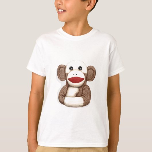 Klassieke socket aap t-shirt (Voorkant)
