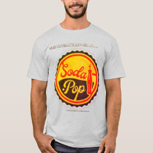Klassieke "Soda POP" Twitter-shirt T-shirt