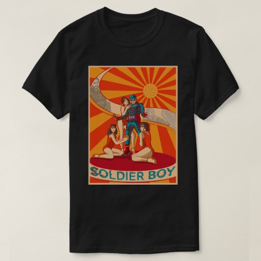 Klassieke soldaat t-shirt (Design voorkant)