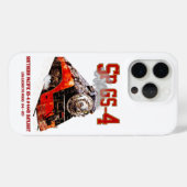 Klassieke Southern Pacific GS-4 stoomlocomotief Case-Mate iPhone Case (Achterkant (horizontaal))