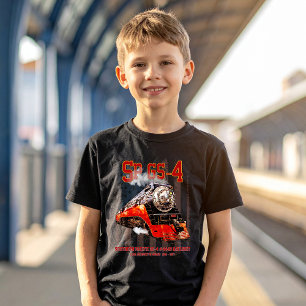 Klassieke Southern Pacific GS-4 stoomlocomotief T-shirt
