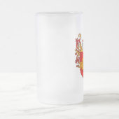 Klassieke Spaanse handjas van de Voetbol Matglas Bierpul (Center)