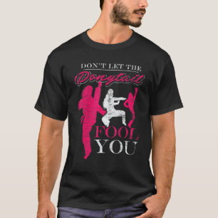 Klassieke Sparring Atleet Meisjes Japanse Vechtkun T-shirt