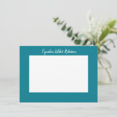 Klassieke, speciaal uitgeruste blauwe, groene en w kaart (Staand voorkant)